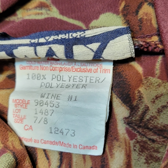 Vintage FMX Maxi Wrap Skirt - Picture 4 of 4